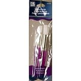 Loew Cornell Brush Sets Stencil 1/8, 3/8, 5/8 Acrylic Handle