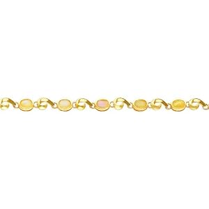 14K Yellow Gold 5.5cttw Opal Bracelet Jewelry 7 by
