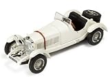 Review IXO MUS016 / Mercedes-Benz SSK (1928) in White (1:43 scale) Diecast Model Car