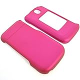Hard Snap-on Shield ROSE PINK RUBBERIZED Faceplate Cover Sleeve Case for SA ....