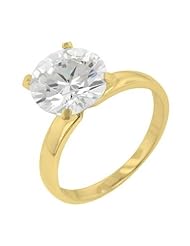 Timeless Gold Solitaire Engagement Ring