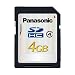 Panasonic RP SDP04GU1K - Flash memory card - 4 GB - Class 4 - SD