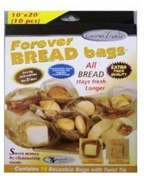 Forever Bread Bags 10 Per Box