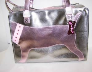 Puppy Luck CD-MPK Dog Carrier Metallic Pink