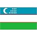 Uzbekistan 3ft x 5ft Polyester Flag