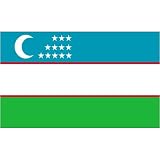 Uzbekistan 3ft x 5ft Polyester Flag