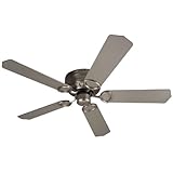 Craftmade Fans UH52BN 52' Universal Hugger Flush Mount Brushed Nickel Ceiling Fan w/ B552S-BN Blades
