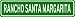 RANCHO SANTA MARGARITA City Limit Sign - High Quality Aluminum