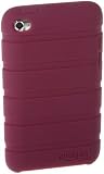 AmazonBasics Silicone Case with Tread and Screen Protector for Apple iPod touch 4th Generation (Berry)
