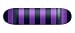 Blank Graphic Skateboard DECK pro maple 7.75'' Stripe Purple