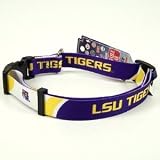 LSU Tigers Large Pet Dog Collar (Large)