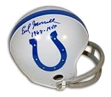 Earl Morrall Signed Baltimore Colts Mini Helmet - 1968 MVP