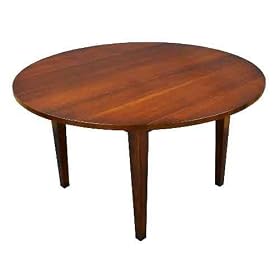 English Round Cherry Dining Table