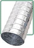 FLEX-VENT Non-Insulated FLEXIBLE AIR DUCT CONNECTOR for A/C Systems (10