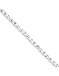 Sterling Silver Diamond Bracelet