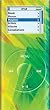 Green Abstract - Apple iPod nano 2G (2nd Generation) 2GB 4GB 8GB Hard Case iJacket - Shock Absorbent Hard Protective Faceplate Cover + FREE Rotating Belt Clip Holster + FREE Lanyard + FREE Screen Protector
