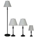 4-pk. Roomful of Lamps - Dark Bronze