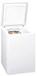 Summit WCH05 White 5 C.F. Compact Chest Freezer with Manual Defrost WCH05