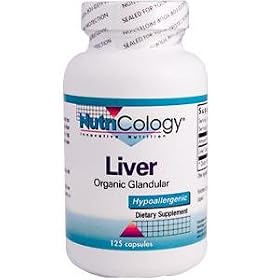 Liver Natural Glandular - 125 - Capsule by Nutricology/ Allergy Research Group