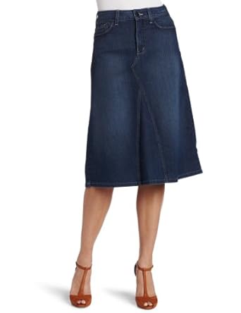 Not Your Daughter's Jeans Women's Stella Mid Calf Skirt