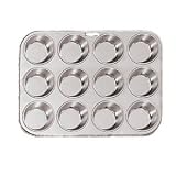 Fox Run Stainless Steel Muffin Pan