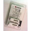 Kingston, DTI/1GB-Twin Pack, USB Flash Drive (Retail Package)