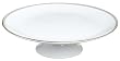 Vera Wang by Wedgwood Golden Grosgrain 10.5-Inch Footed Cake Stand