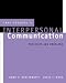 Case Studies in Interpersonal Communication: Processes and Problems (Wadsworth Series in Speech Communication)