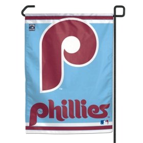 Philadelphia Phillies Retro Logo Garden Flag