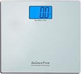 BalanceFrom High Accuracy Digital Bathroom Scale with 4.3