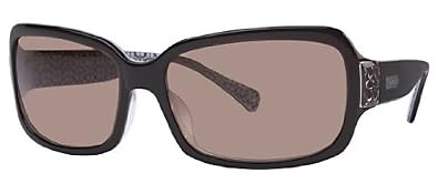 Click here to buy COACH AMELIA S814 Sunglasses (210) Brown by COACH.