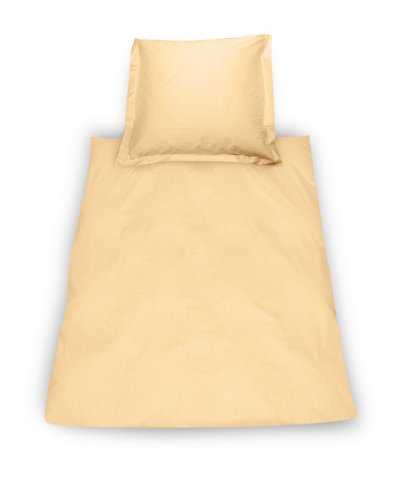 Irisette 490817 Bettw&auml;sche Madison 414, 140 x 200 cm mit Kissen 70 x 90 cm, honig im Preisvergleich 