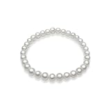 Bling Jewelry Flower Girl Genuine Freshwater Pearl Stretch Bracelet Childrens Wedding Jewelry
