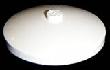 Lego Building Accessories White Round Plate 032X6.4, Bulk Pack 25 pcs.