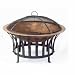 Kitchen & Housewares : Antique Bronze effect 28 inch Diameter Iron Fire Pit Bowl & BBQ