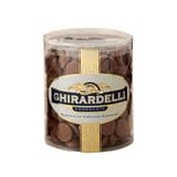 Ghirardelli Chocolate Logo Tube with Milk Chocolate Wafers, 32 oz.
