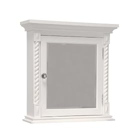 Elite Home Fashions 7404 Hyde Medicine Cabinet White