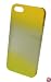 GO IC1014 Slim Mixed Faded Painting Protective Hard Case for iPhone 5 - 1 Pack - Retail Packaging - Yellow/Green