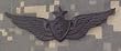 Senior Flight Surgeon - Metal Insignia - Black - Full Size