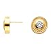 14K White or Yellow Gold Diamond Earrings - 0.20 Ct., 1.00 Ct. or 2.50 Ct. (ALSO AVAILABLE WITH GEMSTONES)