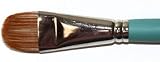 1/4 Inch Lunar Blender Select Series 3750 Synthetic / Bristle Artist Paint Brush By Princeton Art and Brush