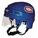 Montreal Canadiens NHL Authentic Mini Hockey Helmet from Bauer (White)