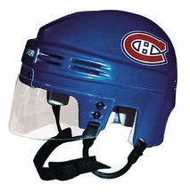 Montreal Canadiens NHL Authentic Mini Hockey Helmet from Bauer (White)