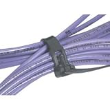 10 x .295 Black Releasable Cable Ties 50 # Tensile Strength (CTR10B)