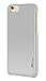 iPhone 6s Plus Case, Apple iPhone 6s Plus, roocase Ultra Slim Fit Thin Lightweight Shell Case [Median] Protective Pefect Fit Non Slip Soft Matte Cover for Apple iPhone 6 Plus , Silver