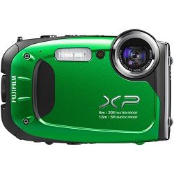 Fujifilm FinePix XP60 16 MP Digital Camera with 2.7-Inch LCD (Green)