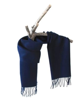 Softer than cashmere plain solid colors in 12 by 60 warm winter Plaid scarves for Men and Women