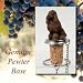 Poodle Dog Wine Bottle Stopper - Chocolate