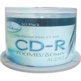 Pro Media CD-R 80-Minute 52X 50-Pack, ¹ by