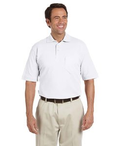Chestnut Hill Men's Performance Plus Pique Polo Sport Shirt with Pocket CH100P